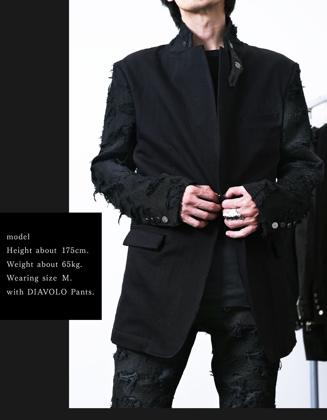 FAGASSENT DIAVOLO JACKET/ ファガッセン・ディアブロ・ジャケット