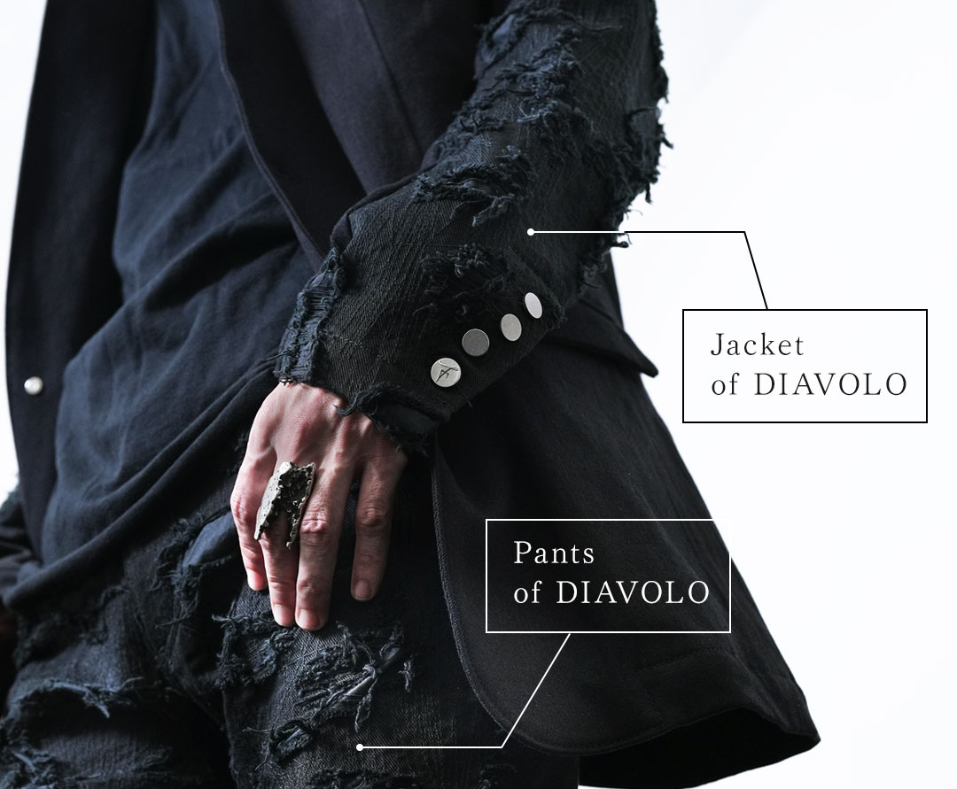 FAGASSENT DIAVOLO JACKET/ ファガッセン・ディアブロ・ジャケット