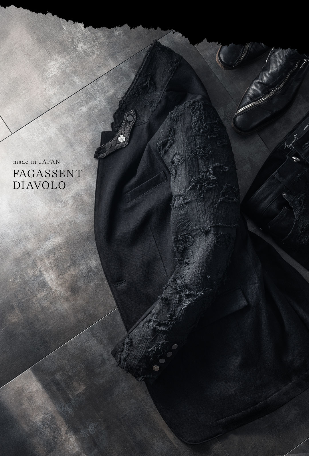 FAGASSENT DIAVOLO JACKET/ ファガッセン・ディアブロ・ジャケット