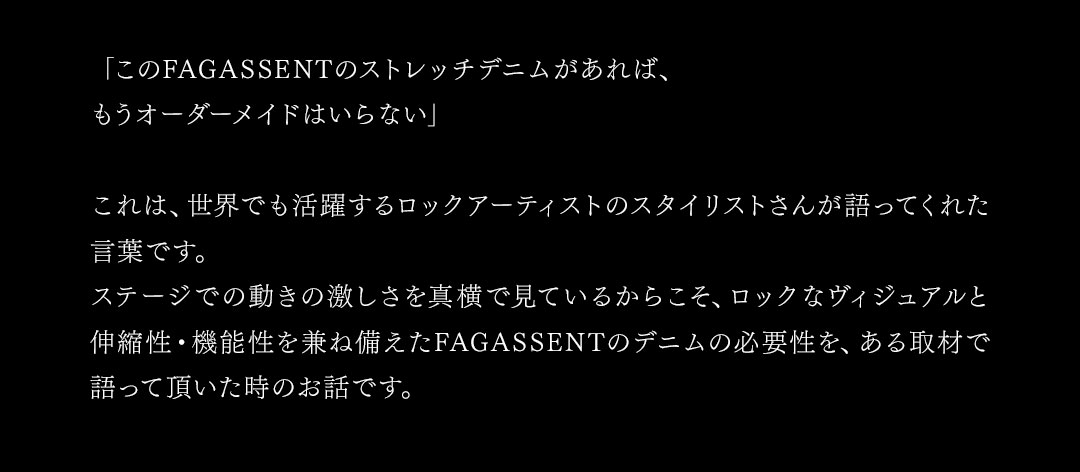 FAGASSENT RUSTY VEIL BLUE / ファガッセン ラスティヴェール・ブルー