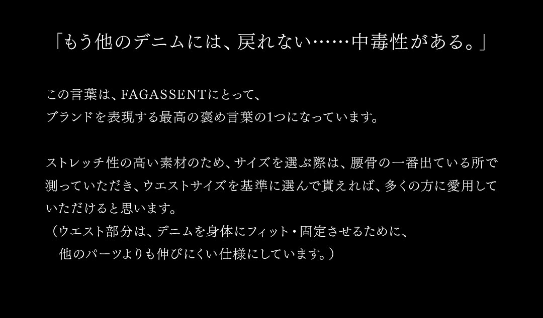 FAGASSENT RUSTY VEIL BLUE / ファガッセン ラスティヴェール・ブルー