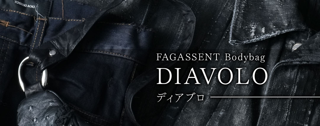 FAGASSENT DIAVOLO Bodybag / ファガッセン・ディアブロ・ボディバッグ